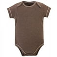 thumbnail image 2 of Touched by Nature Baby Boy Organic Cotton Bodysuits 5pk, Moose, 6-9 Months, 2 of 6