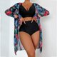 thumbnail image 2 of Gibobby Conjunto de Bañador Sexy Bikinis de cintura alta para mujer, conjunto de Bikini Sexy de 3 piezas, traje de baño para cubrir, traje de baño de man(Negro,XL), 2 of 5
