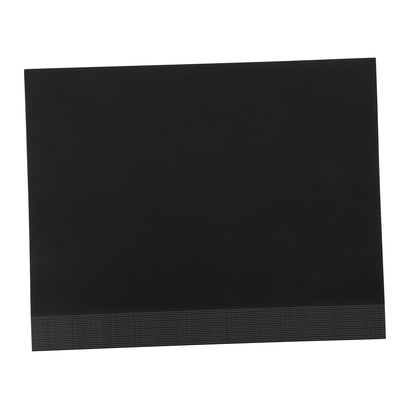 FELTECHELECTR Creative Scrapbooking Supplies Card Paper Black 50 Sheets Pack