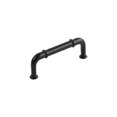 thumbnail image 1 of Hickory Hardware P3382-MB 3 Po Centre à Centre Chalet Collection Pull&44; Fini Noir Mat, 1 of 1
