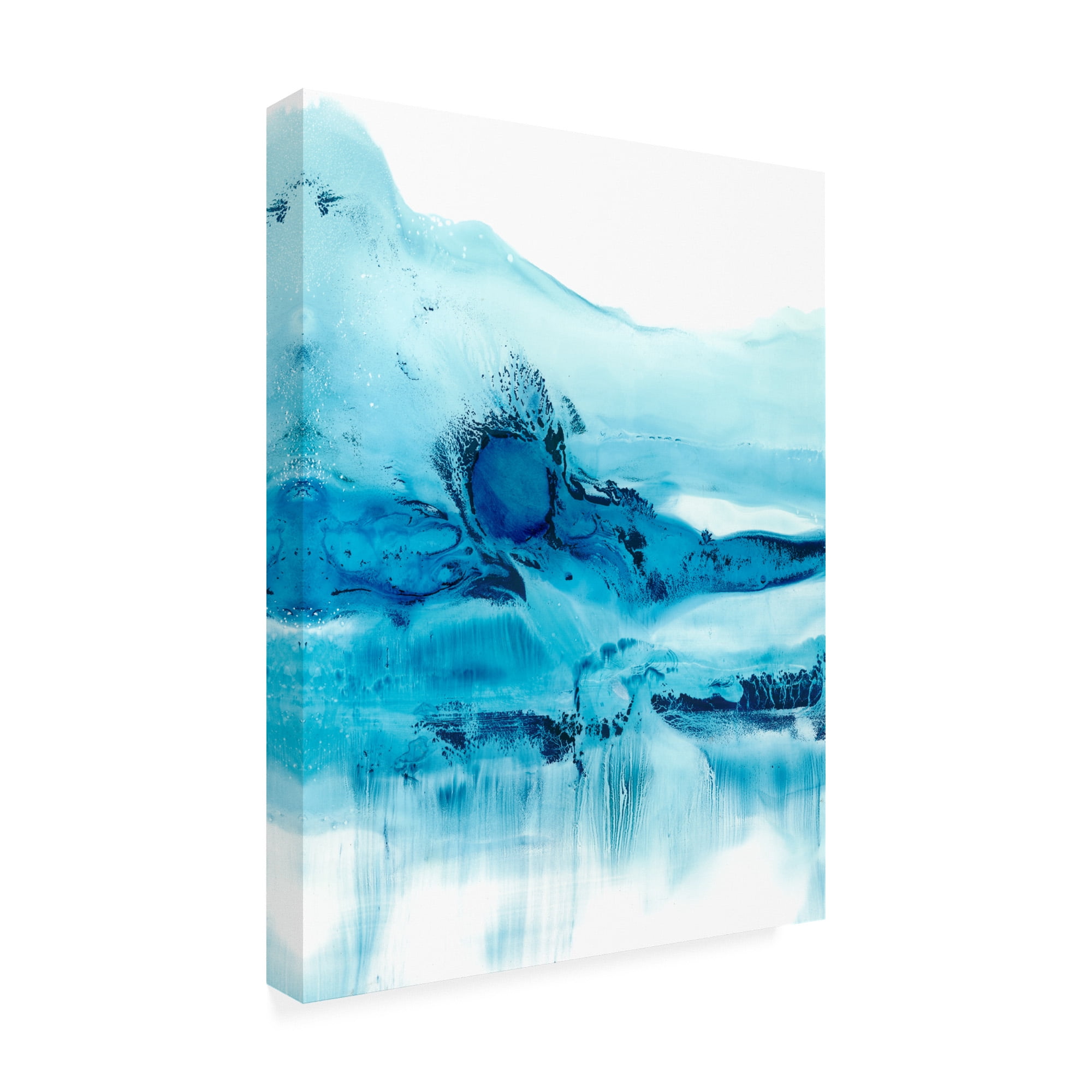 Trademark Fine Art 'Blue Currents II' Canvas Art by Ethan Harper