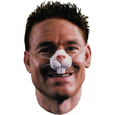 Rabbit Nose with Elastic Adult Halloween Accessory