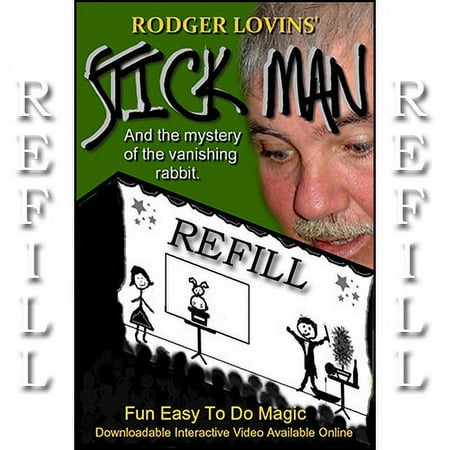 Refill for Stick Man by Rodger Lovins - Trick