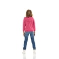 thumbnail image 4 of Cudlie 2-Pack Toddler Zip-Up Hoodies for Boys and Girls – Colorful Cotton Blend Sweatshirts with Pockets – Durable Machine Washable Kids Jacket - Sachet Pink, Carmine - Size 2T, 4 of 11