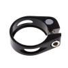 Abrazadera de sillín de bicicleta FLhrweasw 34 9mm aleación de aluminio negro