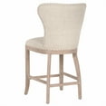 thumbnail image 4 of Maklaine 26" Counter Stool in Bisque and Stone Wash, 4 of 5
