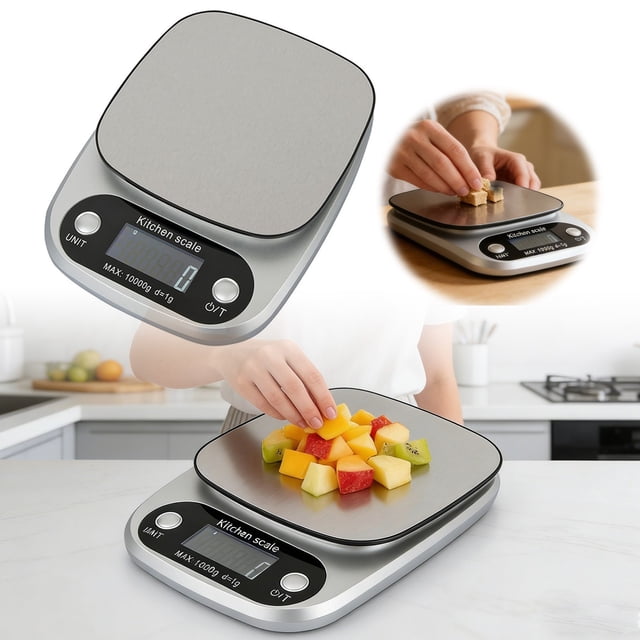 BotaniNest Precision Digital Kitchen Scale For Baking And Cooking With High Accuracy Gram Measurements