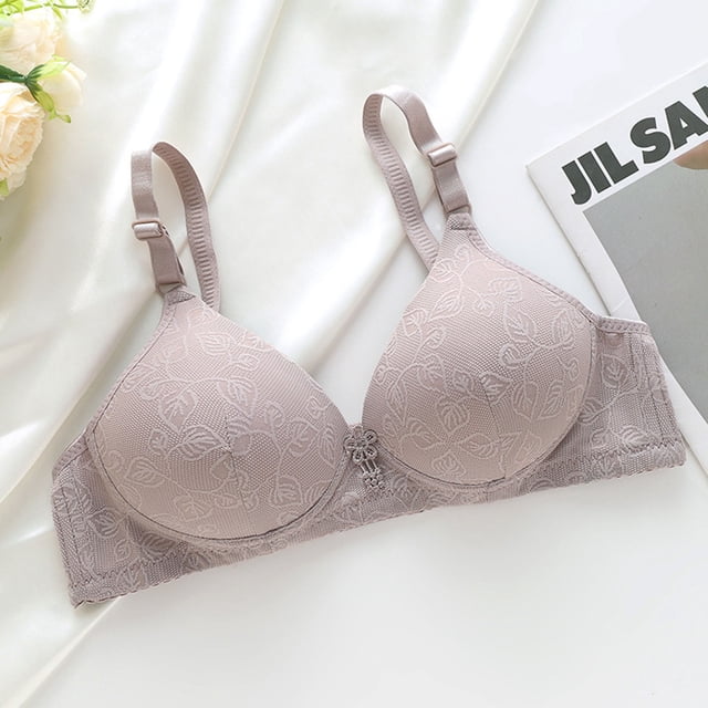 Bras for Women, Womans Color Comfortable Hollow Out Perspective Bra Underwear No Rims