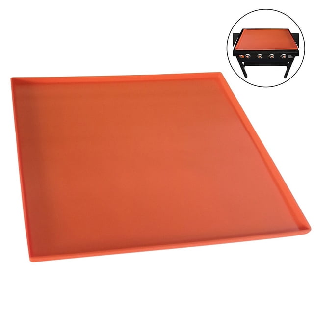 Tapis de Poêle à Griller Prolonge la Durée de Vie de la Poêle - Couverture Supérieure en Silicone Réutilisable et Imperméable 17 Pouces