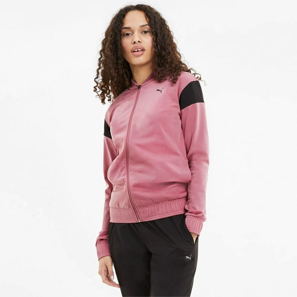 Conjunto Puma Pants Classics Tricot Mujer rosa Chico Puma Classics