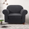thumbnail image 2 of CHUN YI 1-Piece Checks Stretch Sofa Cover Slipcover Couch Cover, 2 of 6