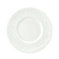thumbnail image 2 of Lenox Opal Innocence Carved White Porcelain Dessert Plate, Set of 4, 2 of 2