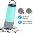 thumbnail image 4 of Uanit Water Bottles Bottom Silicone Sleeve Protective Cover Cap,Silicone Sleeve Vacuum Cup Special Sheath Cup Bottom Ring Cover Coaster Non-slip Cup Mug Sleeve Heat-Resistant, 4 of 9