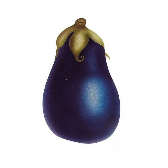 The Mad Stencilist Eggplant Wall Stencil; TMS625