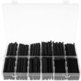 thumbnail image 3 of FUYGRCJ - Kit de 355 tubos termorretráctiles, 9 tamaños, envoltura de cable industrial, relación 3:1, impermeable, con revestimiento adhesivo, surtido de fundas para cables, 3 of 8