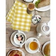 thumbnail image 4 of Yellow Gradient Kitchen Dish Towels for Drying Dishes Set of 3, Farm Plaid Buffalo Checkered Gingham Waffle Weave Microfiber Hand Tea Bathroom Towels Quick Dry & Absorbent Towel 15.7x23.6, 4 of 7