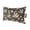 Jet Black, Pale Sand, variant on Chaise Lounge Headrest Pillow 1 Pack, Jet Black Striped Waterproof Chair Pillows with Insert & Adjustable Elastic Strap for Beach Pool, Palm Leaves Grass Minimalist Sand Stripes Outdoor Patio Pillow