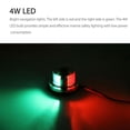 thumbnail image 3 of 2 in 1 12V LED Bow Navigation Light Marine Boat Yacht Pontoon Stainless Steel, 3 of 6