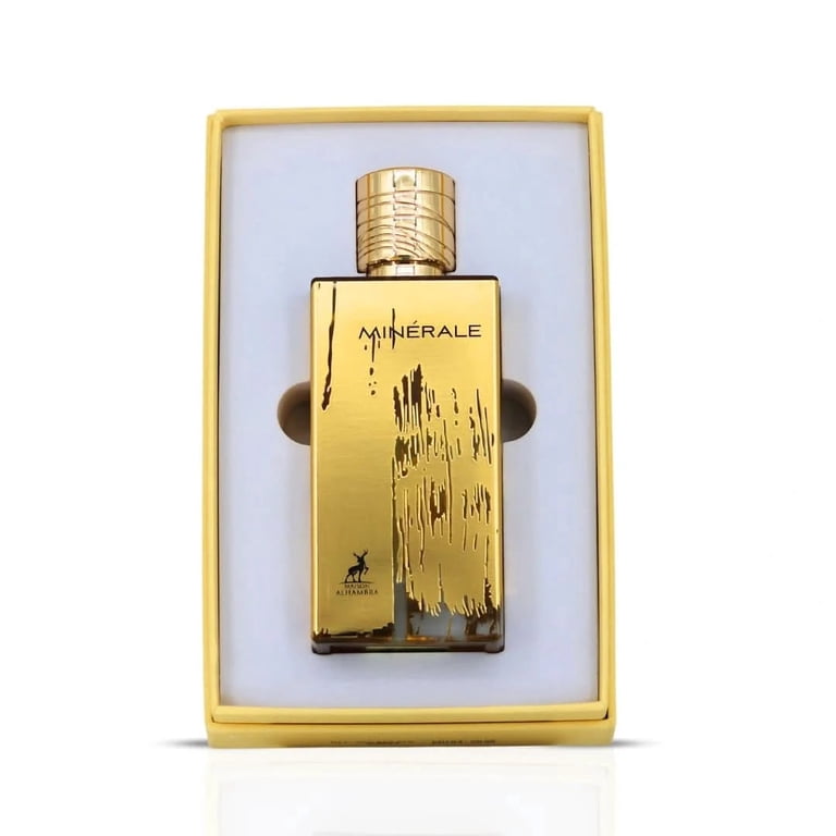香水(男性用) Maison Alhambra Minerale Gold Maison Alhambra Unisex Minerale Gold EDP Spray 3.4 oz Fragrances