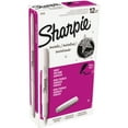 Sharpie Metallic Permanent Markers, Fine Point, Silver, 12 Count