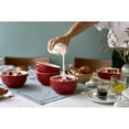 thumbnail image 4 of STAUB Ceramique 14 cm Ceramic Round Bowl, Cherry, 4 of 5