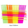 thumbnail image 5 of Pajitas de cuchara portátiles - Pajitas de colores aleatorios de material plástico seguro sin BPA Wdftyju  Libre de BPA, 5 of 5