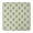 Green Highland Cow-1, variant on Beige Highland Cow Fence Daisy Pattern Square Fitted Tablecloth with Elastic Edge,Square Table Cover,Washable Elastic Table Cover for Home Kitchen Party Decor 34"x34"
