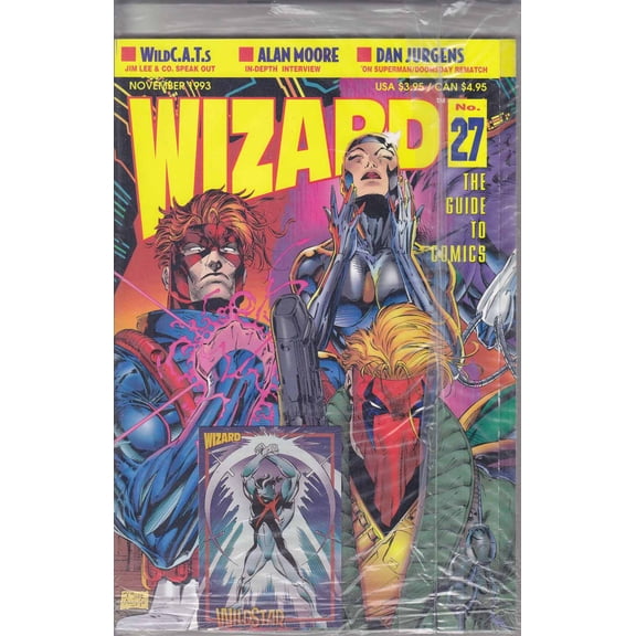 Wizard: The Comics Magazine #27 (with card) VF ; Wizard Comic Book
