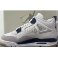thumbnail image 4 of Ni - ke Authentic Air Jordan 4 Retro SB Navy Size 8.5 DR5415-100 Men's-Damaged Box Lid, 4 of 5