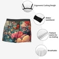 thumbnail image 4 of Fotbe Butterflies In Blooming Garden Men’s Total Support Pouch Boxer Briefs, X-Temp Cooling, Moisture-Wicking Underwear, Regular, Long-leg and Trunk-X-Large, 4 of 6