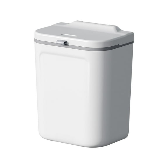 IFNWSV 3L Desktop Trash Can Office Trash Bin with Lid Small Garbage Bin in Dormitory Bedroom Kitchen