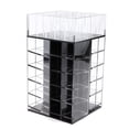 thumbnail image 4 of Organizador Del Soporte Del Lápiz Labial Del Lápiz Labial de Acrílico de Rotación de 360 ​​grados - Negro, 22.2x12x12 cm Salvador Torre de lápiz labial, 4 of 7