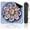 Color 1, variant on Mahjong Mat 31.5" x 31.5" Nautical Starfish Seashell Rope Coral Non-Slip Noise Reduction Mahjong Tiles Table Cover for Dominoes Poker Card Board and Tile Games