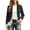 Black, variant on Jean Jacket Women Plus Size Lapel Collar Boho Denim Jacket Vintage Fashion Lace Patchwork Long Sleeve Fall Outwear, S-3XL