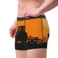 thumbnail image 2 of Fotbe tractor cultivating the land Men’s Total Support Pouch Boxer Briefs, X-Temp Cooling, Moisture-Wicking Underwear, Regular, Long-leg and Trunk-X-Large, 2 of 5