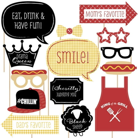 Family Reunion Photo Booth Props Kit 20 Count Walmart Com