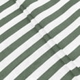 thumbnail image 5 of YHAJDS Polo Shirts for Women Fashion Short Sleeve V Neck Cotton Linen Like Stripe Casual Button Pocket Open Front Shirt, 5 of 5