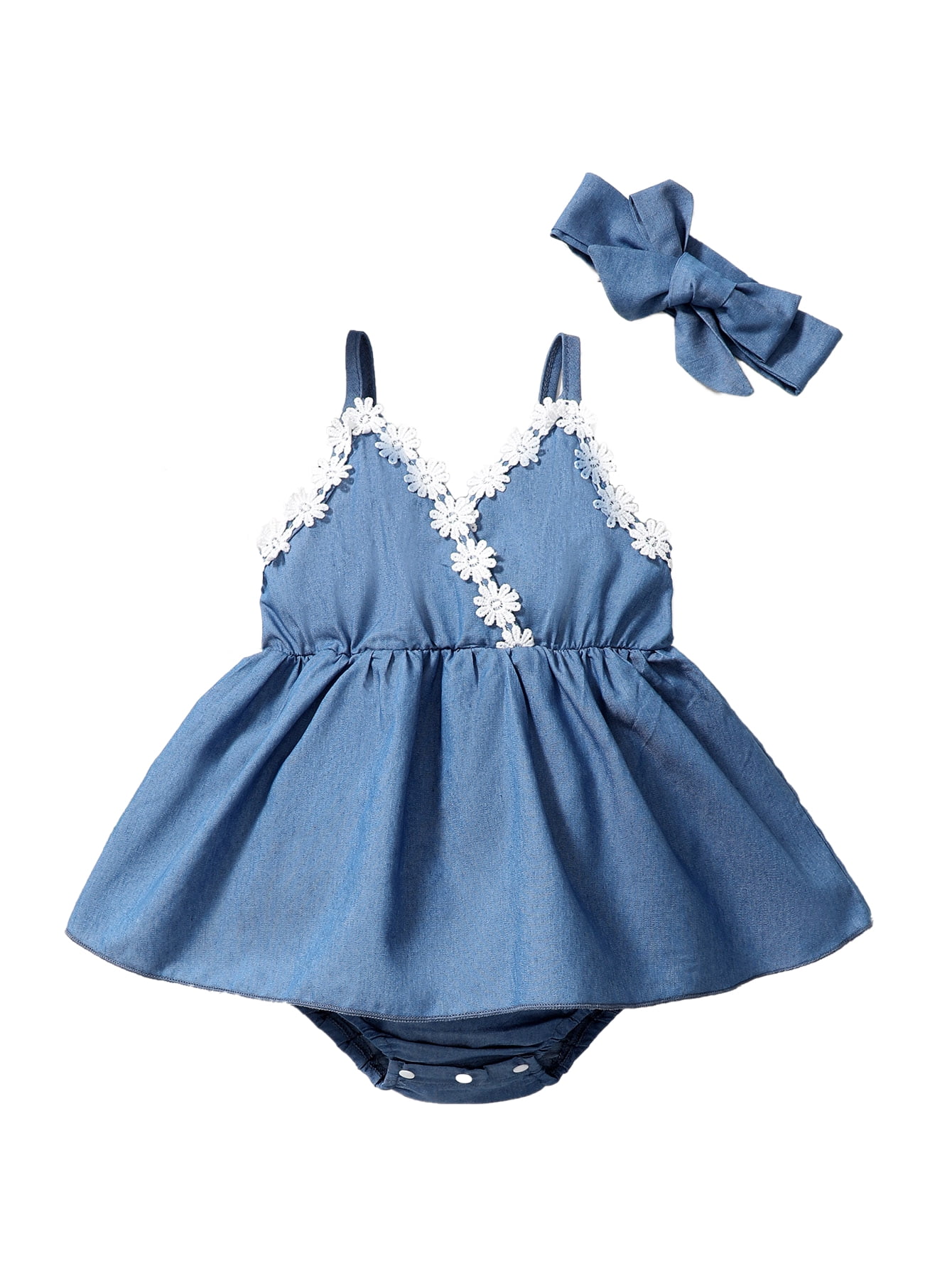 Kucnuzki Infant Baby Girl Clothes 18 Months Summer Bodysuit 24 Months