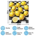thumbnail image 2 of Yellow Lemons on Checkered Background(3) Dishwasher Magnet Cover Decorative Sticker for Home Cabinet Kitchen 23" x26", 2 of 5