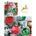 thumbnail image 5 of VERUGU 16Pcs Christmas Balls Colorful Christmas Hanging Proof Ball Ornaments for Party Christmas Tree Supplies, Christmas Gifts on Clearance, 5 of 6