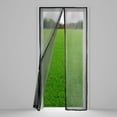 thumbnail image 2 of Magnetic Mosquito Mesh Screen Door Heavy Duty Mesh & Hands Free Magnetic Magic Closer, 2 of 7