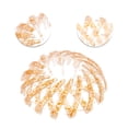 thumbnail image 5 of Unique Bargains Stylish Bird's Nest Claw Clips  Hairdo Clip for Women 1 Pc Orange Yellow, 5 of 5