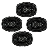 Kicker DSC6930 6x9-Inch (160x230mm) 3-Way Speakers, 4-Ohm bundle