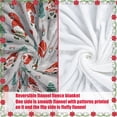 thumbnail image 3 of Christmas Throw Blanket Merry Christmas Bliss Gnome Gifts Blankets Grey Ultra Soft Cozy Warm Fleece Flannel Xmas Tree Dwarf Snowflake Throws for New Year Winter Party Sofa Couch Bed Decor,(30"x40"), 3 of 8