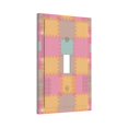 thumbnail image 2 of ZICANCN Outlet Covers Wall Plate, Colorful Puzzle Grid Light Switch Cover Decorative, Duplex Toggle Combo 1-Gang, 2 of 9