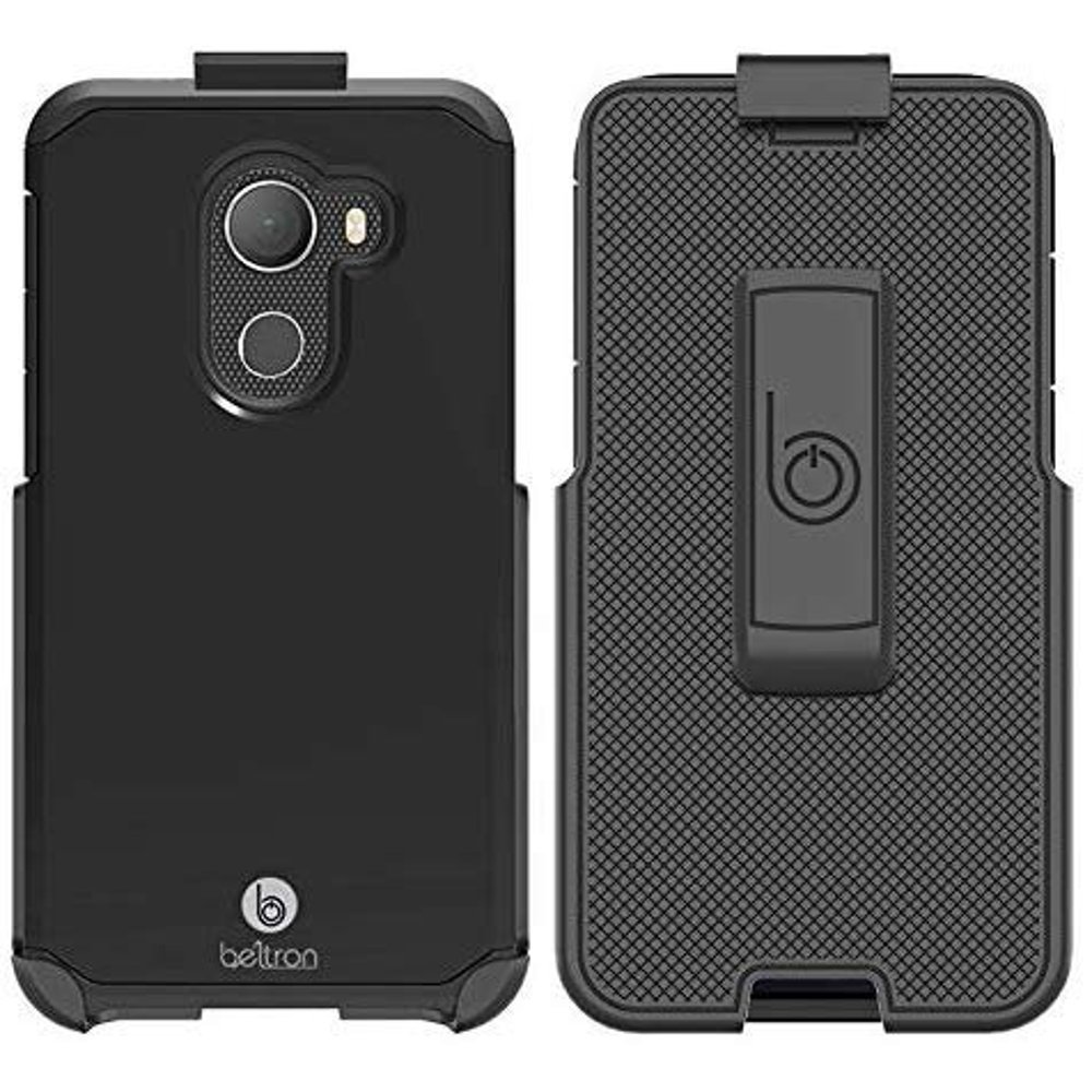 Jitterbug Smart 2 Phone Case with Clip, BELTRON Slim Shell Case Holster