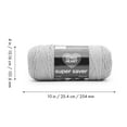 thumbnail image 5 of Red Heart Super Saver Yarn 3/Pack-Blacklight, 5 of 12