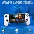 ESYWEN Wireless Gamepad for iPhone/Android, Mobile Controller for PC, Xbox, PlayStation, GeForce