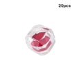 thumbnail image 4 of Mini paquete de joyería Qarigey 20 piezas caja de anillo collar estuche de exhibición rojo, 4 of 6