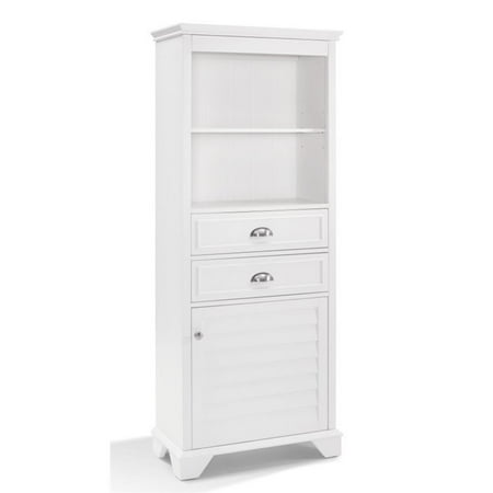 - Pemberly Row Linen Cabinet in White